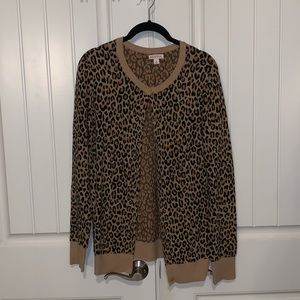 Leopard Cardigan